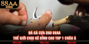 Đá Gà Cựa Dao 88AA - Thế Giới Chọi Kê Đỉnh Cao Top 1 Châu Á