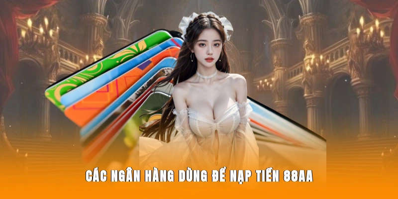 Các ngân hàng dùng để nạp tiền 88AA