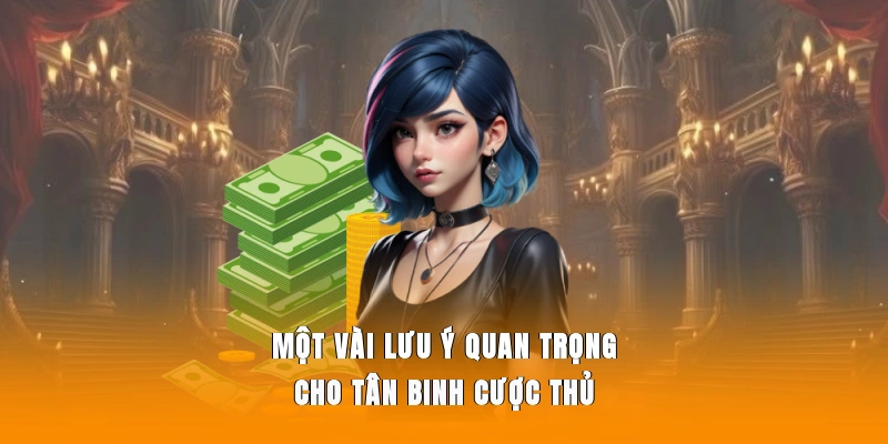  Một vài lưu ý quan trọng cho tân binh cược thủ