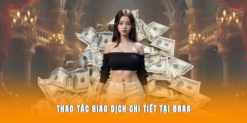 Thao tác giao dịch chi tiết tại 88AA 